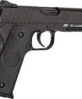 Duty One Non-Blowback CO2 4.5mm BB Pistol Black With Licensed STI Trademarks, Metal Top and Tactical Rail, side view