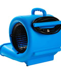 Blue Beefed Up Heavy Duty One Third HP 2000 CFM Air Mover with 25-foot power cord coiled on side.