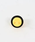 Top view of Dipstick Assembly OEM Part 14-038-08-S for XT650 XT675 XT800 engines, featuring a yellow handle.