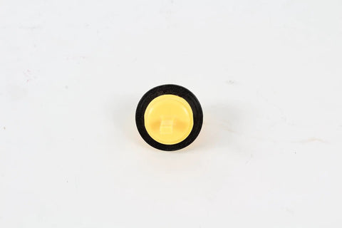 Top view of Dipstick Assembly OEM Part 14-038-08-S for XT650 XT675 XT800 engines, featuring a yellow handle.