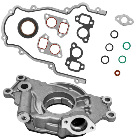 Chevy 5.3 Timing Chain Kit M295HV Oil Pump with gaskets and seals for 2007-2013 Silverado, GMC trucks, 5.3L LS engines.