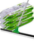 Huge Wet Floor Wipes For Squeegee Stick Extra Thick Multi Surface Cleaning Wipes With Fresh Aroma 27.5 X 15.7 Inch Disposable Wipes Squeegee Ready 3 Packs Of 30 beside a squeegee