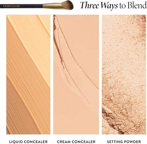 Angled Precision Concealer Brush For Liquid And Cream Concealer Cruelty Free Makeup Tool for blending liquid, cream, and powder