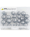 Drop Shot Weights Cannonball Sinkers With Pro Grade Swivels Set For Bass Fishing, Round Ball Weights In Clear Plastic Box