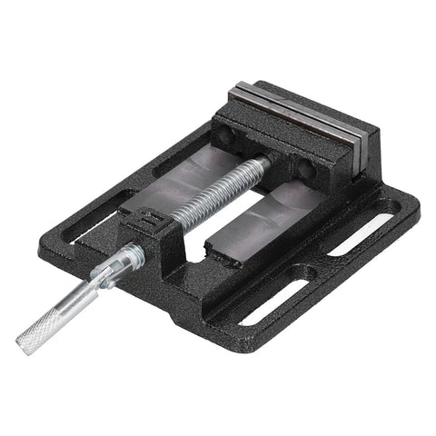 Mini Bench Vise 6.1 By 5.5 Inch Cast Iron Drill Press Vise With 180 Degree Rotatable Workbench Clamp And Stable Jaw