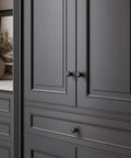 Cabinets with 10 Pack Matte Black Cabinet Knobs Zinc Drawer Dresser Knobs Kitchen Pulls Hardware For Cabinets And Cupboards