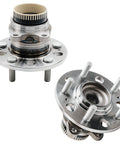 Two Piece Rear Wheel Bearing Hub Assembly Fits Hyundai Sonata 2010 Through 2014 Tucson 2010 Through 2015 Azera 2011 Through 2017