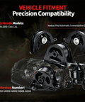 Straight Up Oem Fit Five Piece Engine And Transmission Mount Set For Honda Civic 1.6l Automatic 1996 To 2000 shown with vehicle fitment details.