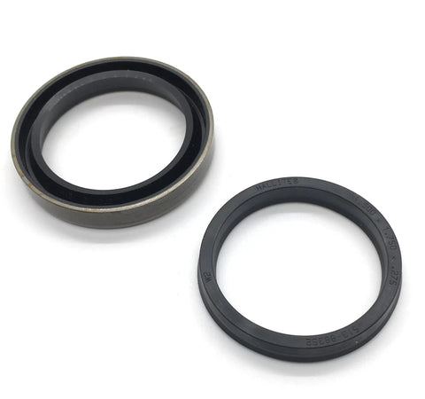 Heavy Duty Hydraulic Seal Kit For Bush Hog Cylinders Fits 2400 2425 2440 2445 2840 2845 Replaces 90940 And 90940BH black seals