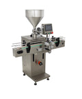 Heavy Duty Servo Automated Paste And Liquid Filling Machine 100 To 1000 Milliliter Capacity with stainless steel bowl and digital controls.