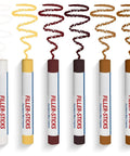 Wood Repair Wax Pens Set With Ten Blendable Colors For Hardwood Floors Cabinets And Furniture No Tools Needed Mess Free Fast Fix That Blends Perfectly And Lasts Long DIY Friendly displayed in various shades 