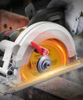 Amazon 4-pack 4-1/2 in electroplated diamond grinding wheels on an angle grinder cutting metal with sparks