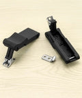 8 Pack Rubber Draw Latch Set Flexible Black Latches With Concealed Keeper For Cooler Cargo Box Boat And Truck Storage