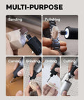 HOTO 4V cordless rotary tool kit; six attachments for sanding, polishing, carving, grinding, drilling, cutting (Amazon)