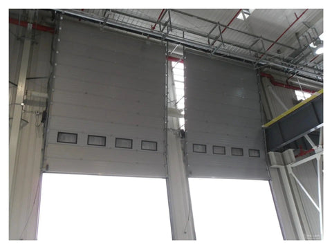 Warehouse doors with 2 Pack Industrial Shutter Door Hinge Kit with Lift Gate Side Brackets Heavy Duty Hardware.
