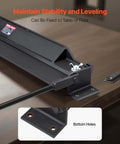 Box And Pan Brake 30 Inch Sheet Metal Bender For 18 Gauge Steel 0 To 135 Degree Adjustable Heavy Duty Aluminum Folder mounted on a table