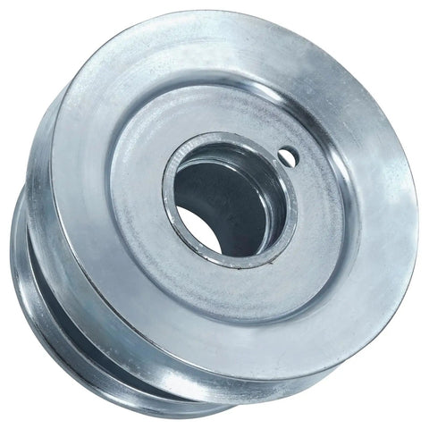 Heavy Duty Replacement 42 Inch Deck Drive Pulley For Troy Bilt TB 500 TB 516 EC TB 550 TB 554 Mowers, metallic finish, designed for fixing squeaky noises.