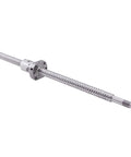 Beefy Ball Screw SFU2005 RM2005 CNC Kit With Ballnut And End Machining BK BF15 700mm Length 20mm Diameter, silver steel shaft
