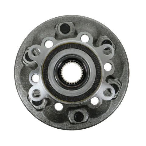 Front view of Front Wheel Bearing And Hub Assembly For 4WD With Abs Sensor Direct Fit Compatible With 2009 2012 Chevrolet Colorado And GMC Canyon