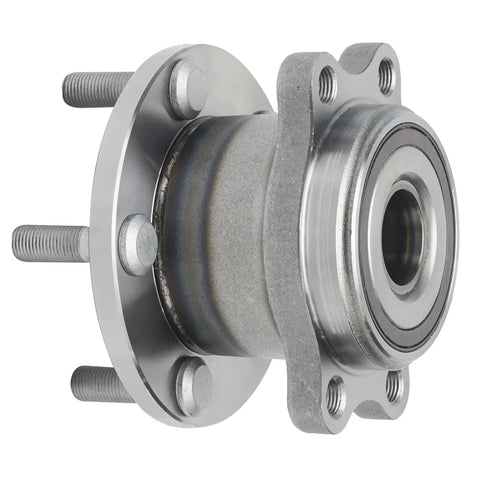 Rear Wheel Bearing Hub Assembly Pair For 2005-2009 Subaru Outback And Legacy, 5 Lug, M12x1.25, ABS Encoder, 4-Bolt Square Flange