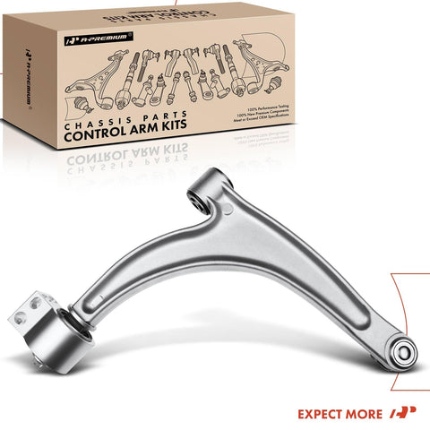 Front Left Lower Control Arm With Ball Joint And Bushing For Chevy Malibu 2004-2012, Pontiac G6 2005-2010, Saturn Aura 2007-2009