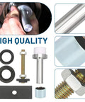 Toyota Axle Seal Installer Kit For 8 Inch Clamshell Needle Bearing Removal And Bushing Install Tool components displayed