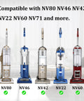 Compatible vacuums for Navigator Vacuum Hose Replacement For Shark Navigator Models NV80 NV60 NV42 NV70 NV71 NV46 NV90 NV22 NV26.