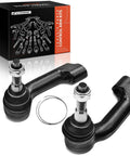 Front Outer Tie Rod End for Ford F-150 2009-2020 (Excludes Raptor), Expedition 2007-2021, Lincoln Navigator 2007-2019, Fix Uneven Tire Wear With Original Dimensions, Easy Install, Front Outer Left and Right, Driver and Passenger