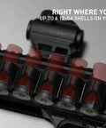 Side Saddle 12 Gauge Shotgun Shell Holder For Maverick 88 And Mossberg 500 590 Shockwave Easy Pin Install No Gunsmithing