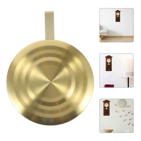 Gold Metal Clock Pendulum Replacement For Traditional Quartz Wall Clocks With Accurate Timekeeping And Silent Operation