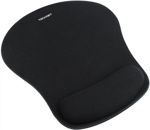 Ergonomic Memory Foam Wrist Rest Mouse Pad For All Day Comfort And Pain Relief During Gaming And Office Tasks Waterproof Surface With Non Slip Base