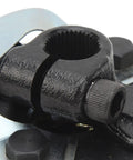 Close-up of Bulletproof Steel Steering Coupler Joint featuring 1 Inch DD Connection and Precise 36 Splines, heavy duty construction.