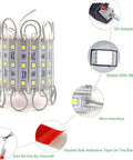 Brighten Your Storefront With Waterproof 5050 SMD LED Window Light Strips Kit 40 Ft Total 80 Modules Ideal For Storefront Signage