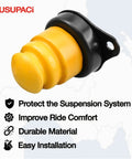 Mustang Front And Rear Jounce Bump Stop Kit Fits 2005 To 2014 Models V6 GT Shelby GT500 Replacement M5570A yellow bumper