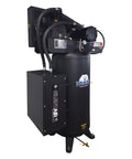 Workhorse Industrial 3 Cylinder Silent Air Compressor With 5HP 60 Gallon Vertical Tank 2-Stage 19 CFM 230V Single Phase