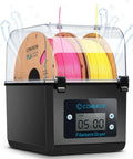 3D Printer Filament Dryer Box With Huge Storage For 1Kg Spools, Keeps Filaments Dry Through Prints, display with spools inside