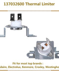 137032600 Thermal Limiter for Frigidaire Electrolux Kenmore DIY Friendly Dryer Repair Kit With 134792700 Heating Element, 137032600 Thermal High Limit, And 3204267 Thermostat For Electrolux Frigidaire Dryers, Replaces PS2349309 AP4368653 AP4368739 PS2349395 AP21314