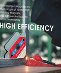 75 Lb Welding Magnet Set With Two Magnetic Weld Holders 75 Lb Holding Power Multi Angle Design For Secure Welds in use