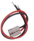 Heavy Duty 8AWG Battery Quick Connector Kit For LiFePO4 Systems, 50A Capacity, M8 Plug, 8 Gauge Cable, Charger Power Cable For Winch And Forklift, Flame Retardant Durable PC Cable, 1.64 Feet, red and black leads