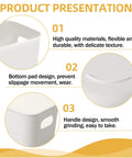 Keepin' Your Drawer Game Strong With These 20 White Plastic Narrow Storage Bins, Multi Purpose Compact Containers with handles.