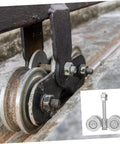 Heavy Duty Sliding Track Roller For Industrial Doors And Gates, Steel Wheel Replacement With Easy Install, Smooth Sliding Pulley