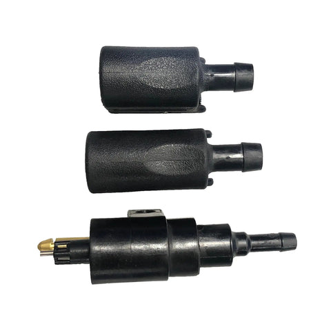 Fuel Line Connector Fittings For Mercury MerCruiser Quicksilver Outboard Engines 4HP To 40HP Easy Install Female Engine Side Fitment With 22-13563Q3 22-13563Q7 13563T3 13563T7 13563A3 13563A7 816856A3 18-8091 8M0148583 8M0182334 15781A5