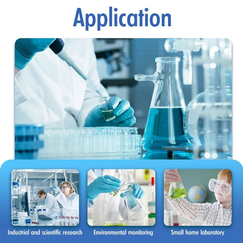 Application of Premium Borosilicate Glass Vacuum Filtration Distillation Kit in scientific and home laboratory settings