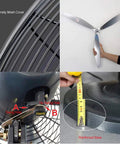 Heavy Duty Industrial Pedestal Fan With Rock Solid Aluminum Blades And Wide Swing Oscillation, 3 Speed High Velocity Floor Standing Unit showcasing mesh cover, aluminum blades, and reinforced base.