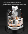 No Frills Heavy Duty Pneumatic Grease Pump For 5 Gallon Drums with precision casting high pressure pump head design.