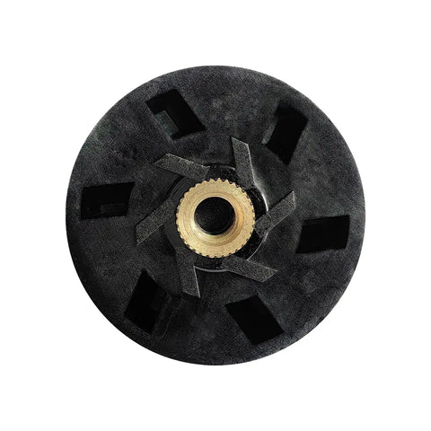 Blender Blade Driver Clutch Replacement For 7-Speed Blenders, Compatible With CB7 CB8 CB9 CBT-500 SPB-7 SPB7 SPB-7BK SPB7BK BFP703 BFP-703BK BFP-703R, Motor Drive Coupler Kit 2 Pack, black plastic and brass clutch