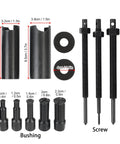Heavy Duty Internal Bearing Extractor Puller Kit With 5 Opening Clamps Fits 9 To 23mm Blind Hole for car flywheel and wheel hub