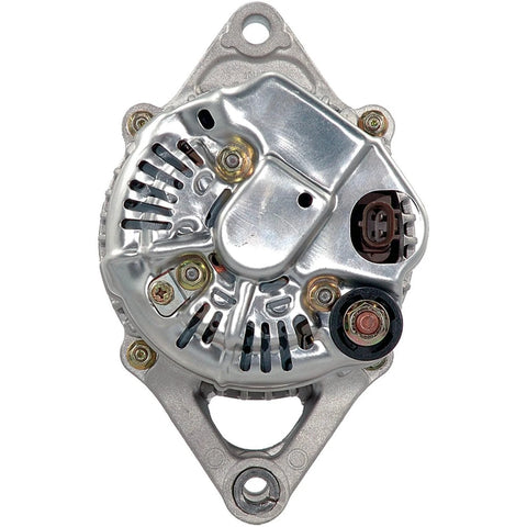 New High-Performance Automotive Alternator 335-1283 19298436, 100 Percent New Components, rear view showing connectors