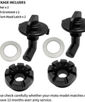 2 Piece Hood Latch Toggle And Grommet Washer Kit For Polaris RZR 570 800 900 XP 4 900 S 800 4 800 Models components