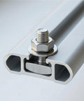 Heavy Duty 10 Pack M8 X 25mm Stainless Steel T Slot Bolts For Roof Rack Cross Bars Universal T Track Mount Kit on aluminum rail
